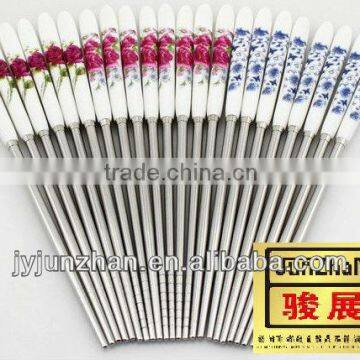 Ceramic chopsticks with mirror polishing and hand polishing , low price