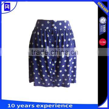 Tie dye spot skirt