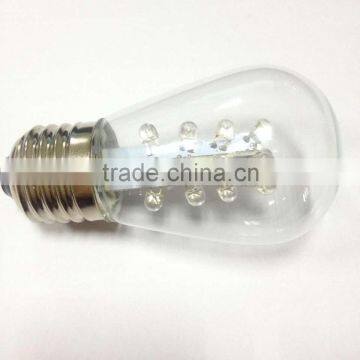 Dimmable S14-16LED 120VAC LED Start Bulb Light E27 Holiday Lighting Warm White 360 Degree Beam Angle photo-2