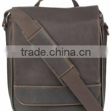 Light Leather Net Book Bag