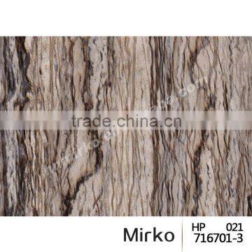 marble stone grain pvc sheet for skirting board