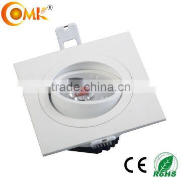 China Supplier Ceiling Lamp Square Models of Lamps of Stairs 3w 9w Bridgelux Adjustable Movable Ceiling Light Fixture photo-2