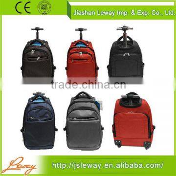 Hot sale!!! China design fashion eminent trolley backpack bag