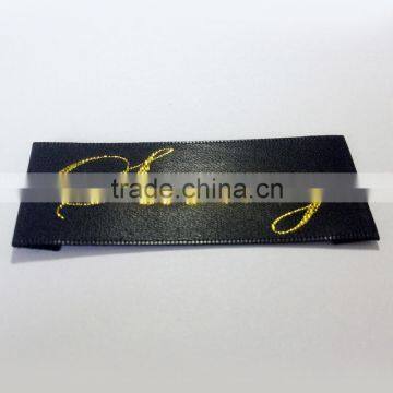 Customized garment woven label hang tag label swing tag zipper lace with delicate design