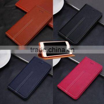 Luxury Magnetic Wallet Leather Case ,Book Leather Case For Sony Xperia M4 Aqua