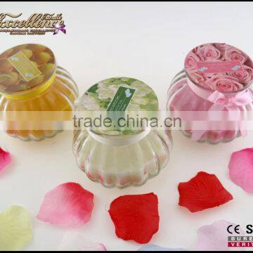 Unique and Cheap Scented Candles in Pumpkin Glass Jar for Home Decoration photo-4