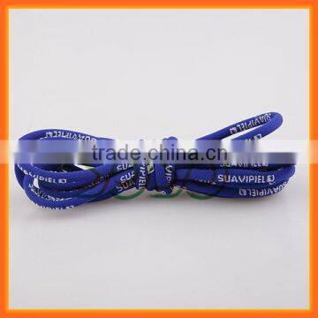 New Manufacturing Nylon Shoelaces with Woven Logo