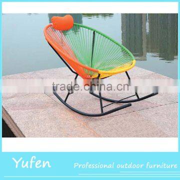 cheap outdoor round swing rattan furniture