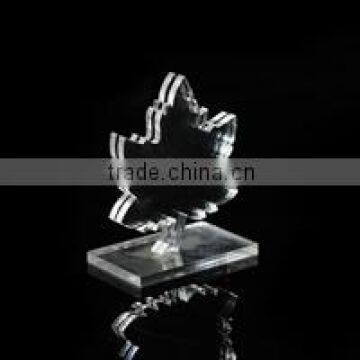 Custom Different Shape Black Bottom Clear Acrylic World Cup Soccer Trophy With Various Size photo-3