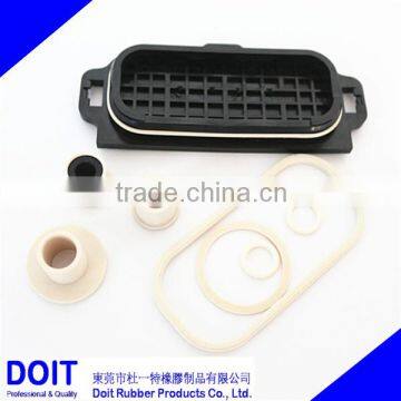 Rubber silicone components