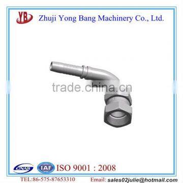 90 degree elbow JIC metric galvanized pipe fitting