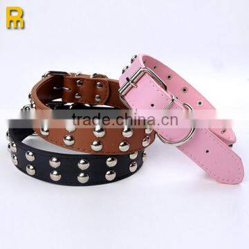 Fashion design pitbull spiked studded leather dog collar                        
                                                Quality Choice