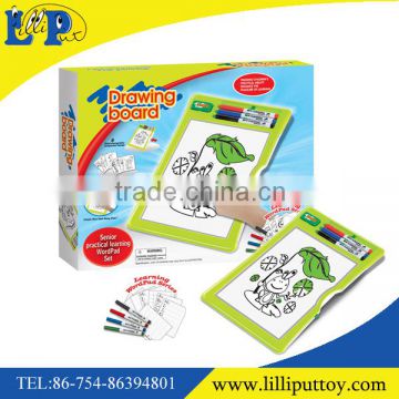 Educational DIY drawing board toy with pen