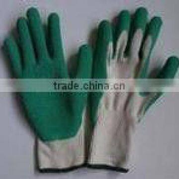 CE Aprroved Latex Dipped Colored Safety Working Glove