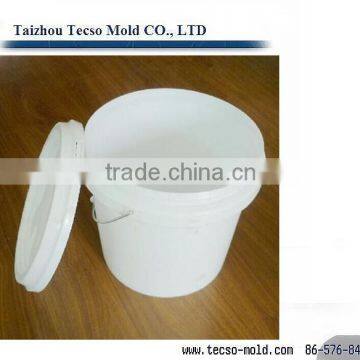 Plastic injection paint bucket mould