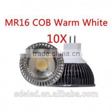 LED Spotlight 5W MR16 COB Led Spot Light Warm White photo-3