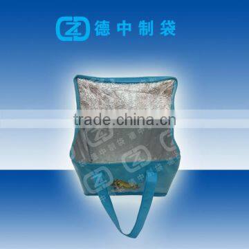 full color printed cold Cooler Tote Bags for frozen food delivery