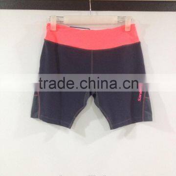 2015 new breathable&comfortable ladies gym shorts