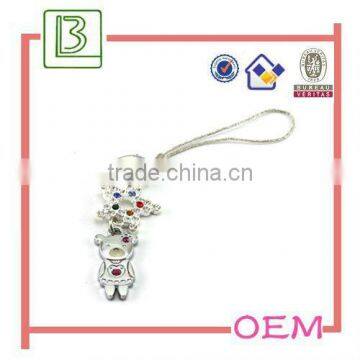 fashion cute animal handphone strap