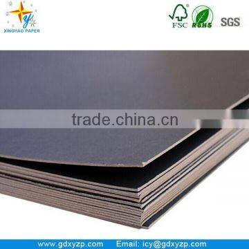 High Stiffness Black Board Paper Black Carboard for Files and Book Cover Box photo-3