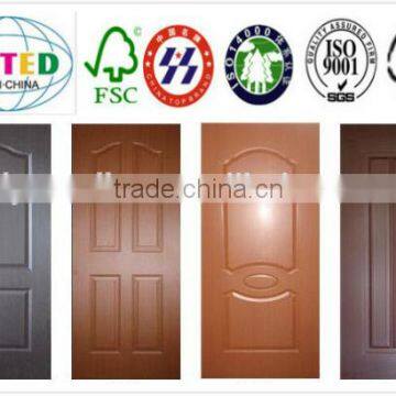 good quality white primer hdf door skin/Wood Veneer Door Skin/ Melamine Door Skin                        
                                                Quality Choice