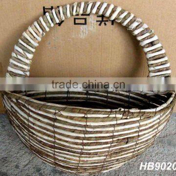 Rattan Wall Decoration Pot