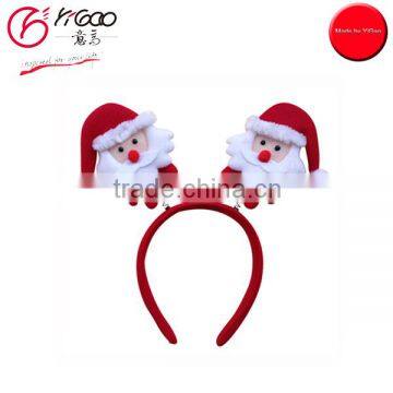 700052 girls hair hoop santa claus hair hoop