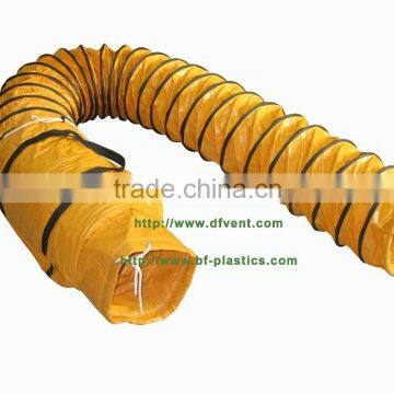 Portable Fire Resistant PVC Air Conditioner Insulated Round Ductwork photo-3