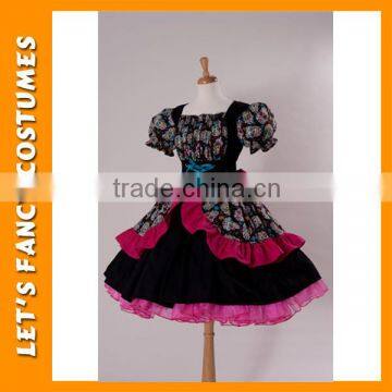 PGWC2554 Hot sale sex girls day of the dead costume halloween fancy dress