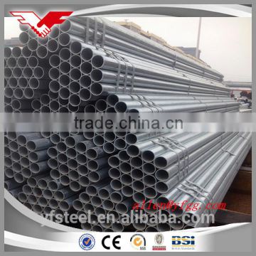 ASTM A53 A500 BS1387 Grade B carbon steel pipe with galvanized or oil in the surface BRAND YOUFA IN CHINA