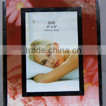 Glass photo frame