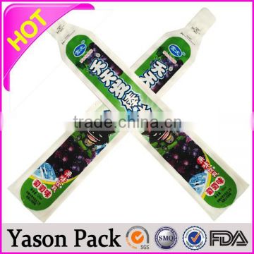 Yason ice cream custom packaging packaging juice pouch 3 liter water bag