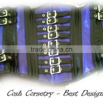 Underbust Corset , Leather Corset , Gothic Corset , Fetish Corset ,Club Corsets , Waist Training Corsets