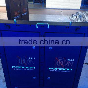 p6 from shenzhen led display manufacturer aluminum cabinet lighter than iron cabinet