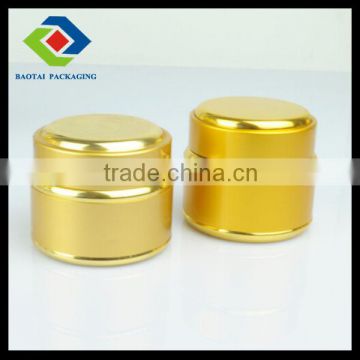 15gm/30gm/50gm gold aluminun cream jar for cosmetic packaging daily use