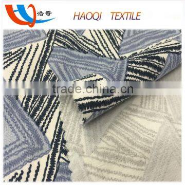 Geometry Pattern Custom Printed Spun Cotton Rayon Fabric for Women Fashion Dress photo-6