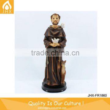 High Quality Resin San Francisco De Asis Christian Religious Items