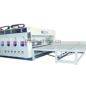 corrugated carton flexo printing and slotting machine