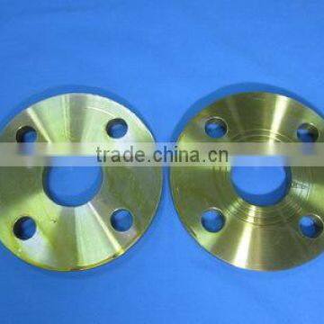 galvanized Yellow zince slip on flange