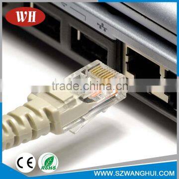 Superior Quality RJ45 UTP Cca Wire Flat Cable Cat5e Ethernet Patch Cable Network photo-5
