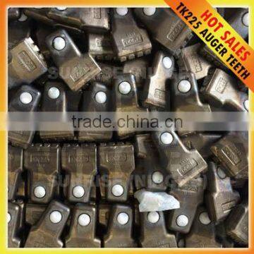 TK225 Foundation Drilling Auger Wear Parts Carbide Teeth