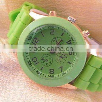 Hot! Colorful Band Slap Silicone Watch Promotion Gifts 2013