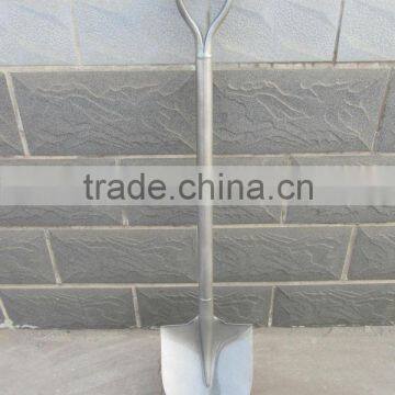 round metal handle shovel