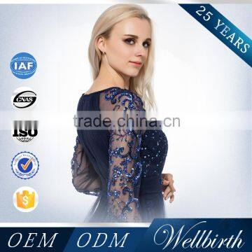 Popular Long Tail Fashion Women Bridal Dress Pakistan Wedding Dress photo-4