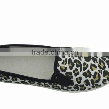 Fashion 2016 New Model Slip on Animal Printed Canvas Shoes photo-2