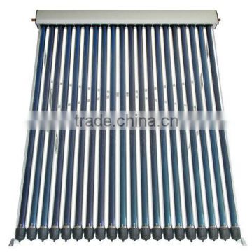 Split pressurized heat pipe solar collector