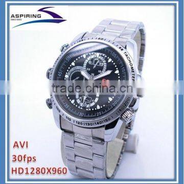 HD 1080P Shock Resist IR Night Vision watch security camera