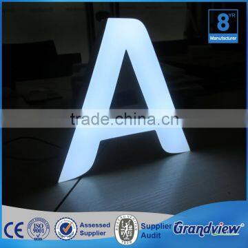 High Quality Advertising Wall Mounted Channel Letter Store Front Sign photo-3