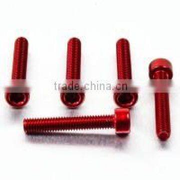 OEM Customize Socket Head Cap Thread M3 Aluminum Anodized Screw and Bolt Manufacturer photo-4
