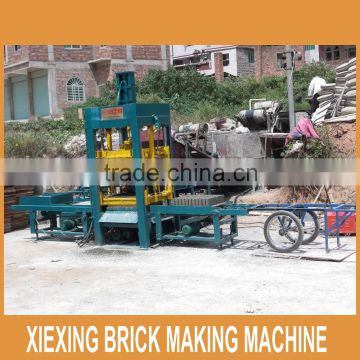 High quality and semi-automatic clay brick making machine made in china